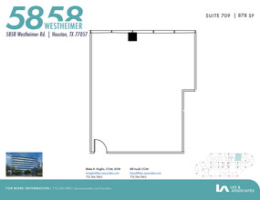 5858 Westheimer Rd, Houston, TX for lease Floor Plan- Image 1 of 2