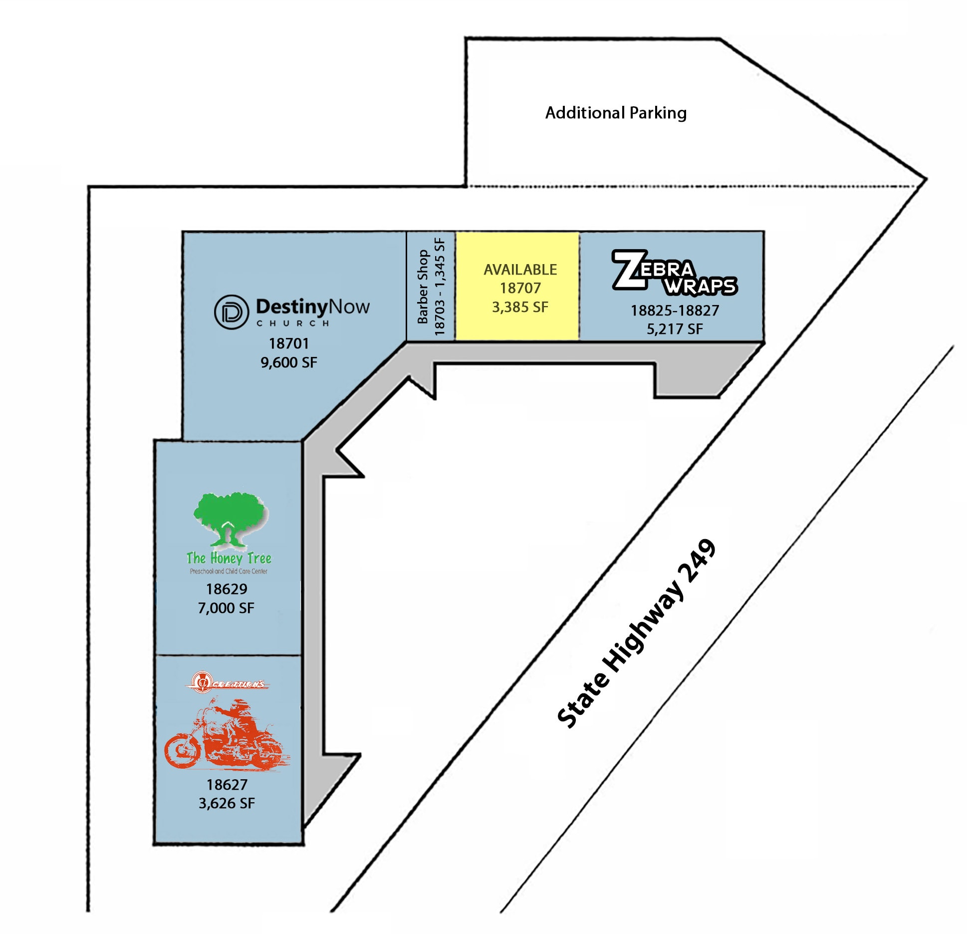 18627-18825 SH 249, Houston, TX for lease Site Plan- Image 1 of 1