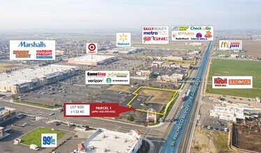 Swc Pacheco Boulevard & Ortigalita Rd, Los Banos, CA - AERIAL  map view - Image1
