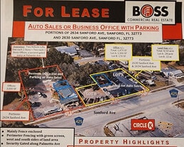 2634 Sanford Ave, Sanford FL - Automotive Property