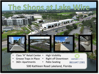 More details for 500-600 Kathleen Rd, Lakeland, FL - Retail for Lease