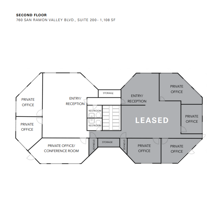 760 San Ramon Valley Blvd, Danville, CA for sale Floor Plan- Image 1 of 1