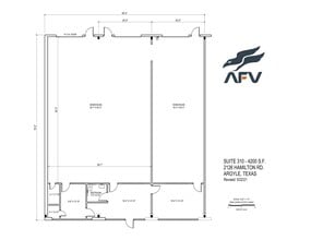 2126 Hamilton Rd, Argyle, TX for lease Site Plan- Image 2 of 4