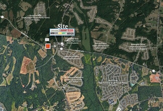 Davidson Hwy, Kannapolis, NC - AERIAL  map view