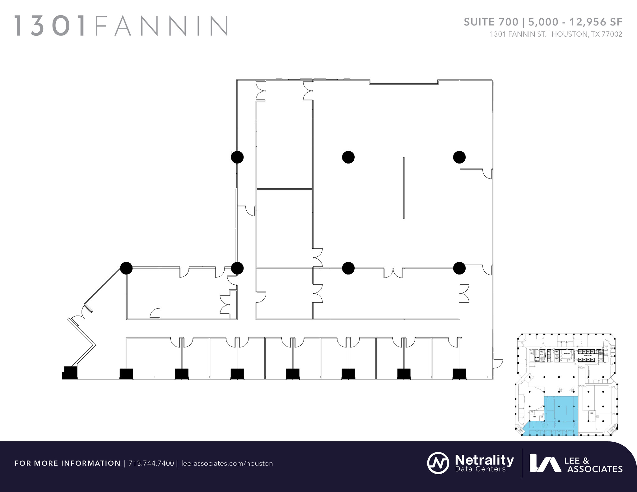 1301 Fannin St, Houston, TX for lease Floor Plan- Image 1 of 1