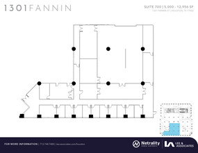 1301 Fannin St, Houston, TX for lease Floor Plan- Image 1 of 1