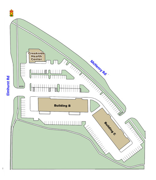 250-294 Mchenry Rd, Wheeling, IL for lease - Site Plan - Image 2 of 16