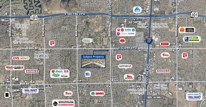 3515 W Union Hills Dr, Phoenix, AZ - aerial  map view