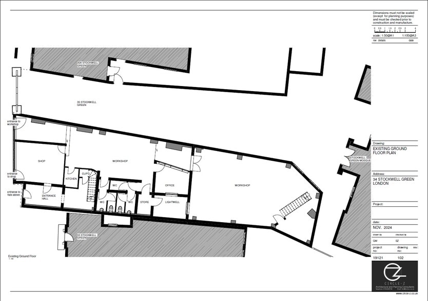 34 Stockwell Green, London for lease - Building Photo - Image 3 of 3