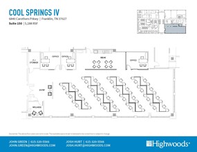 6840 Carothers Pky, Franklin, TN for lease Floor Plan- Image 1 of 1