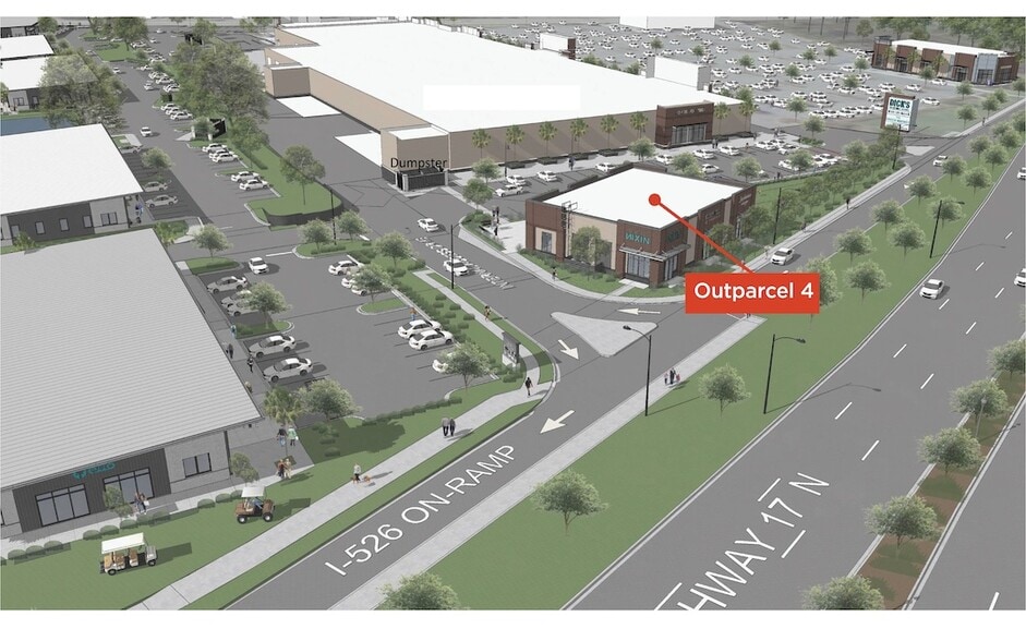 Johnnie Dodds Boulevard, Mount Pleasant, SC for lease - Building Photo - Image 2 of 3