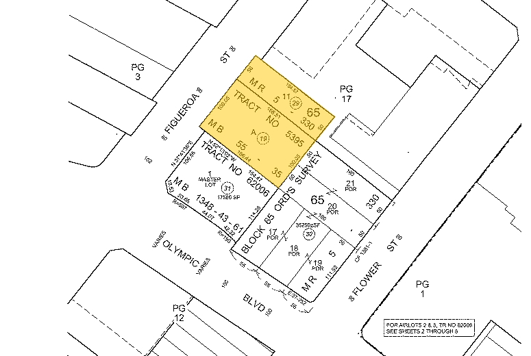 940 S Figueroa St, Los Angeles, CA for sale - Plat Map - Image 2 of 4