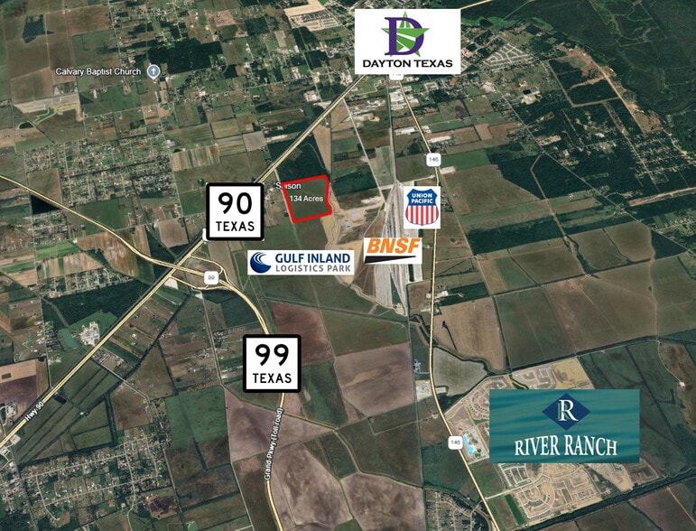 County Road 494, Dayton, TX for sale - Aerial - Image 3 of 8