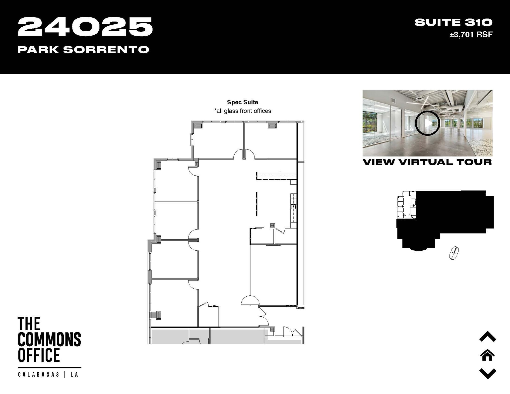 24025 Park Sorrento, Calabasas, CA for lease Floor Plan- Image 1 of 1