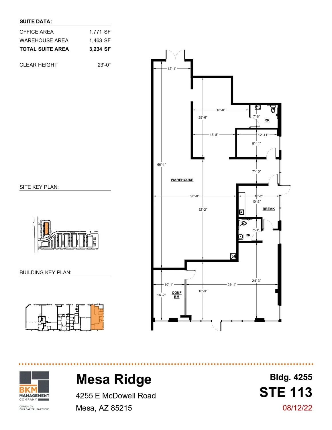 4215 E McDowell Rd, Mesa, AZ for lease Floor Plan- Image 1 of 6