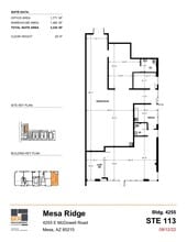 4215 E McDowell Rd, Mesa, AZ for lease Floor Plan- Image 1 of 6