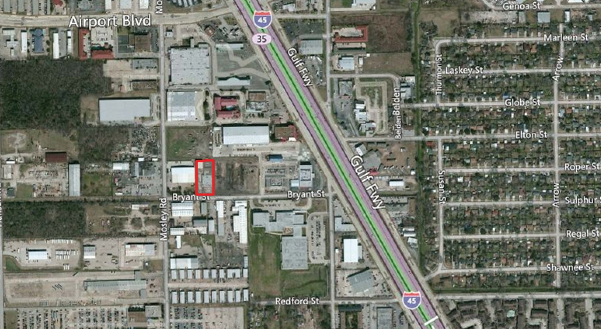 9233 Bryant St, Houston, TX for sale Aerial- Image 1 of 1