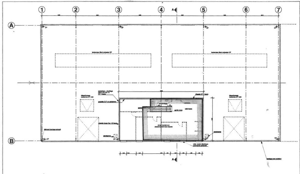 Flex in Argenteuil for lease - Floor Plan - Image 2 of 3