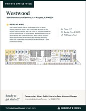 1100 Glendon Ave, Los Angeles, CA for lease Floor Plan- Image 2 of 7