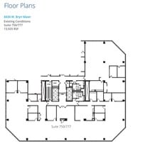 8410 W Bryn Mawr Ave, Chicago, IL for lease Floor Plan- Image 2 of 2