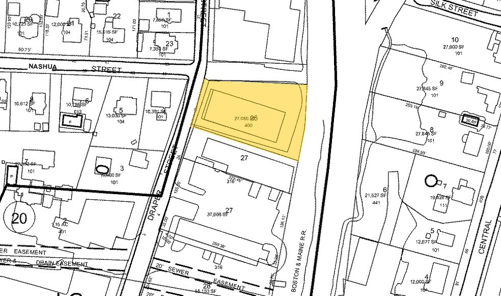 2 Draper St, Woburn, MA for sale - Plat Map - Image 1 of 1