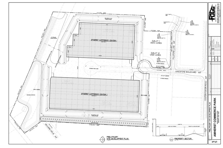 Fogg Amherst, Amherst, OH for lease - Site Plan - Image 2 of 2
