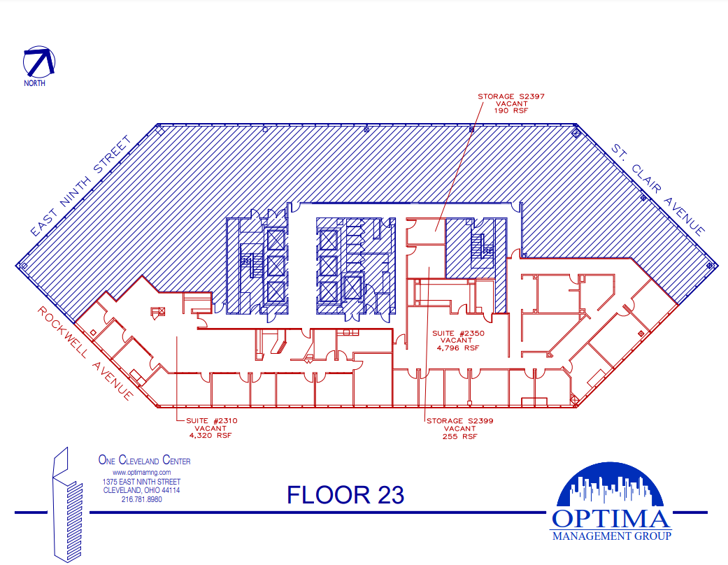 1375 E 9th St, Cleveland, OH for lease Floor Plan- Image 1 of 1