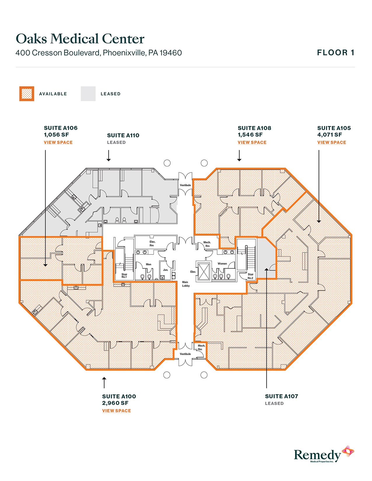 400 Cresson Blvd, Phoenixville, PA for lease Floor Plan- Image 1 of 2