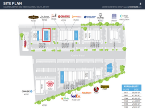 5748-5796 Calle Real, Goleta, CA for lease Site Plan- Image 2 of 2