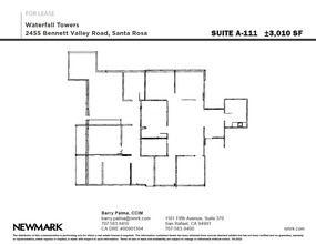 2455 Bennett Valley Rd, Santa Rosa, CA for lease Floor Plan- Image 1 of 1