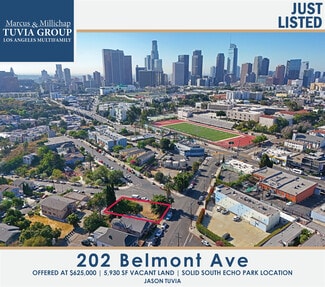 More details for 202 Belmont Ave, Los Angeles, CA - Land for Sale