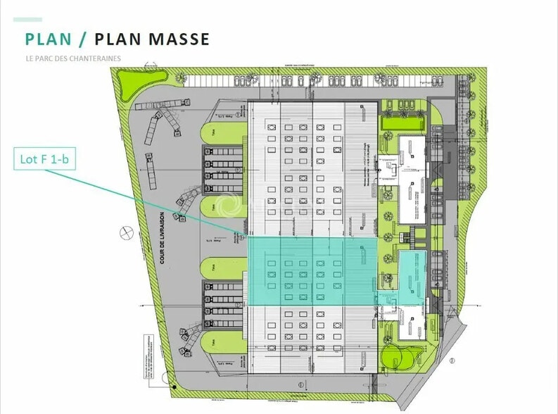 Flex in Gennevilliers for lease - Site Plan - Image 3 of 6