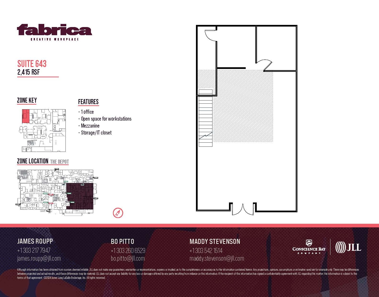 3001 Brighton Blvd, Denver, CO for lease Floor Plan- Image 1 of 1