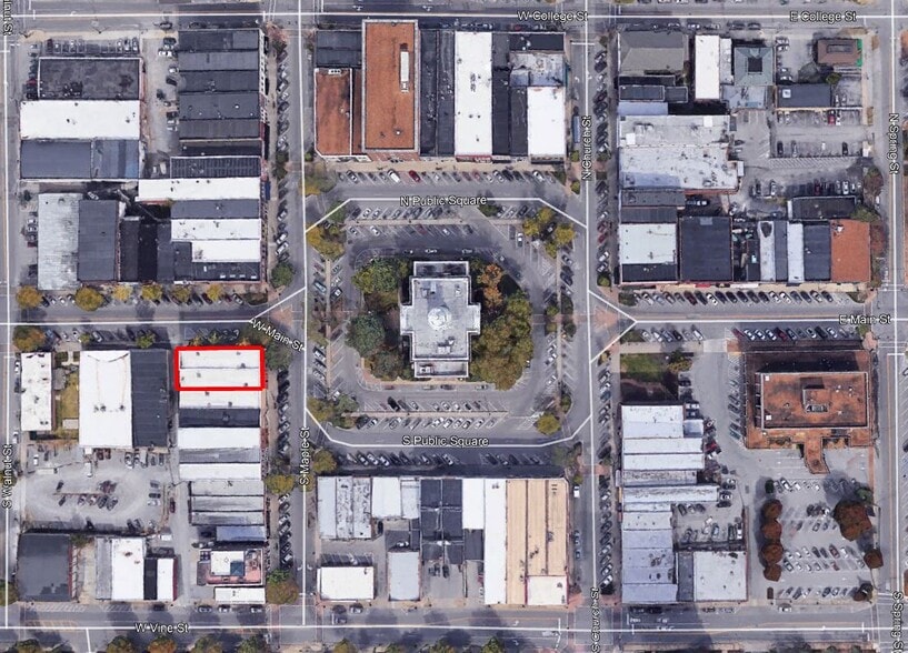 102 S Maple St, Murfreesboro, TN for lease - Aerial - Image 3 of 4