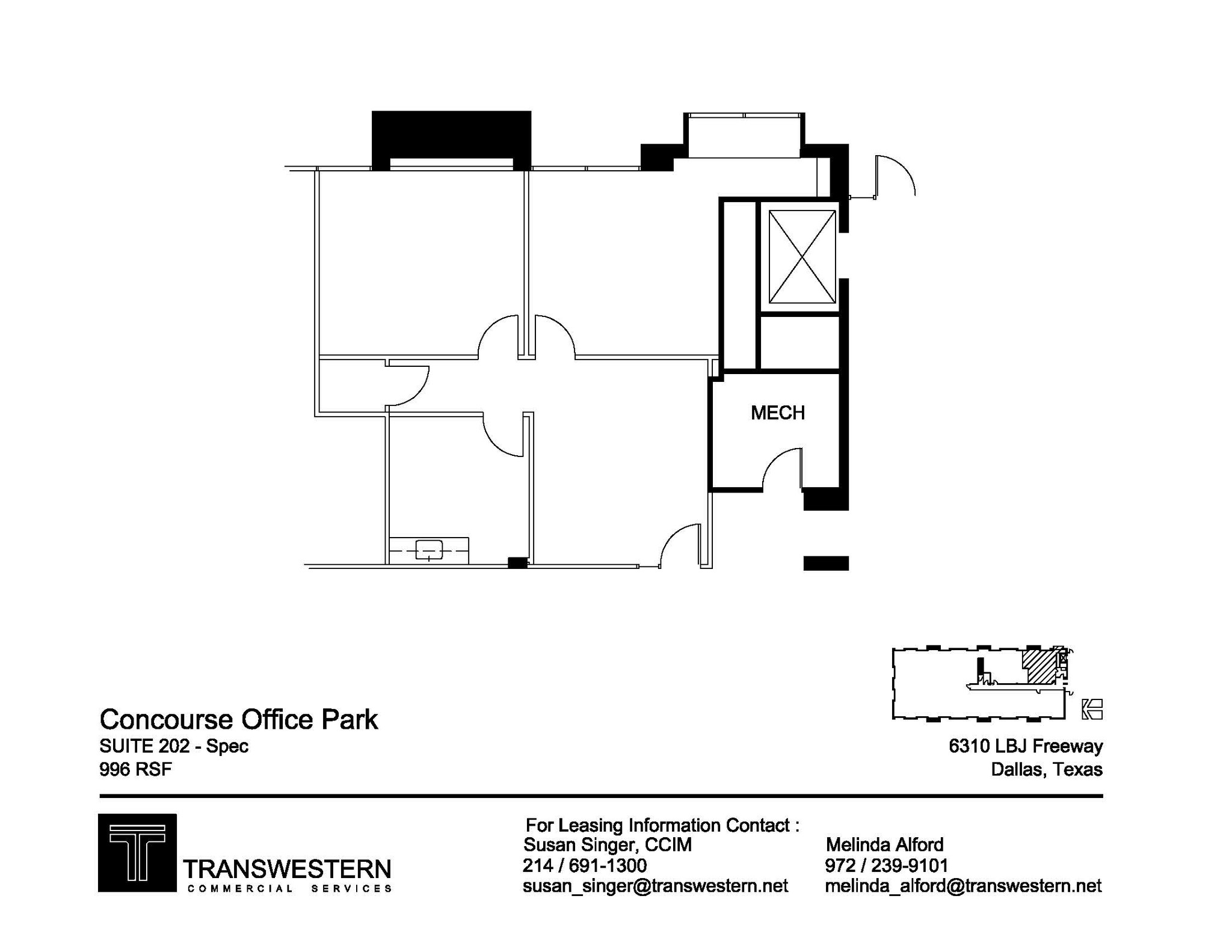 6350 LBJ Fwy, Dallas, TX for lease Floor Plan- Image 1 of 1