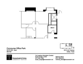 6350 LBJ Fwy, Dallas, TX for lease Floor Plan- Image 1 of 1