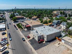 1175 S Lipan St, Denver, CO - AERIAL map view
