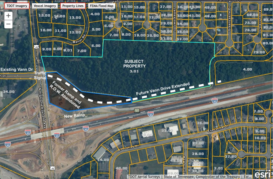 00 Interstate 40, Jackson, TN for sale - Aerial - Image 1 of 7