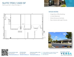 1525 Kautz Rd, West Chicago, IL for lease Floor Plan- Image 1 of 2