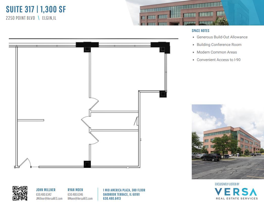 2250 Point Blvd, Elgin, IL for lease Floor Plan- Image 1 of 2