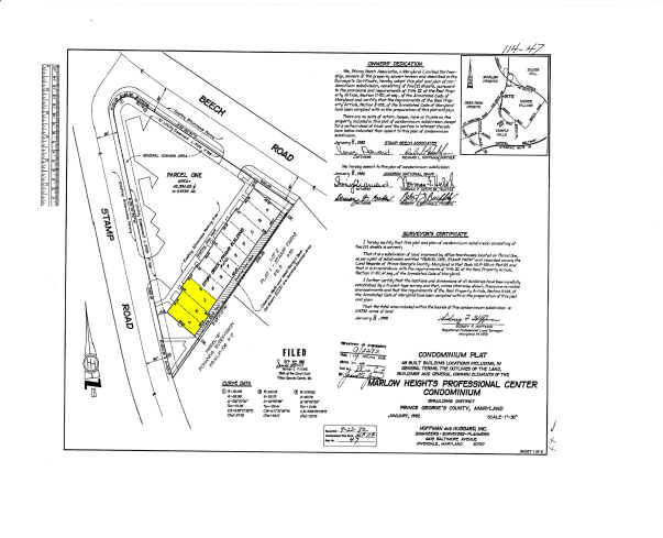 4700 Stamp Rd, Marlow Heights, MD for lease - Plat Map - Image 2 of 94