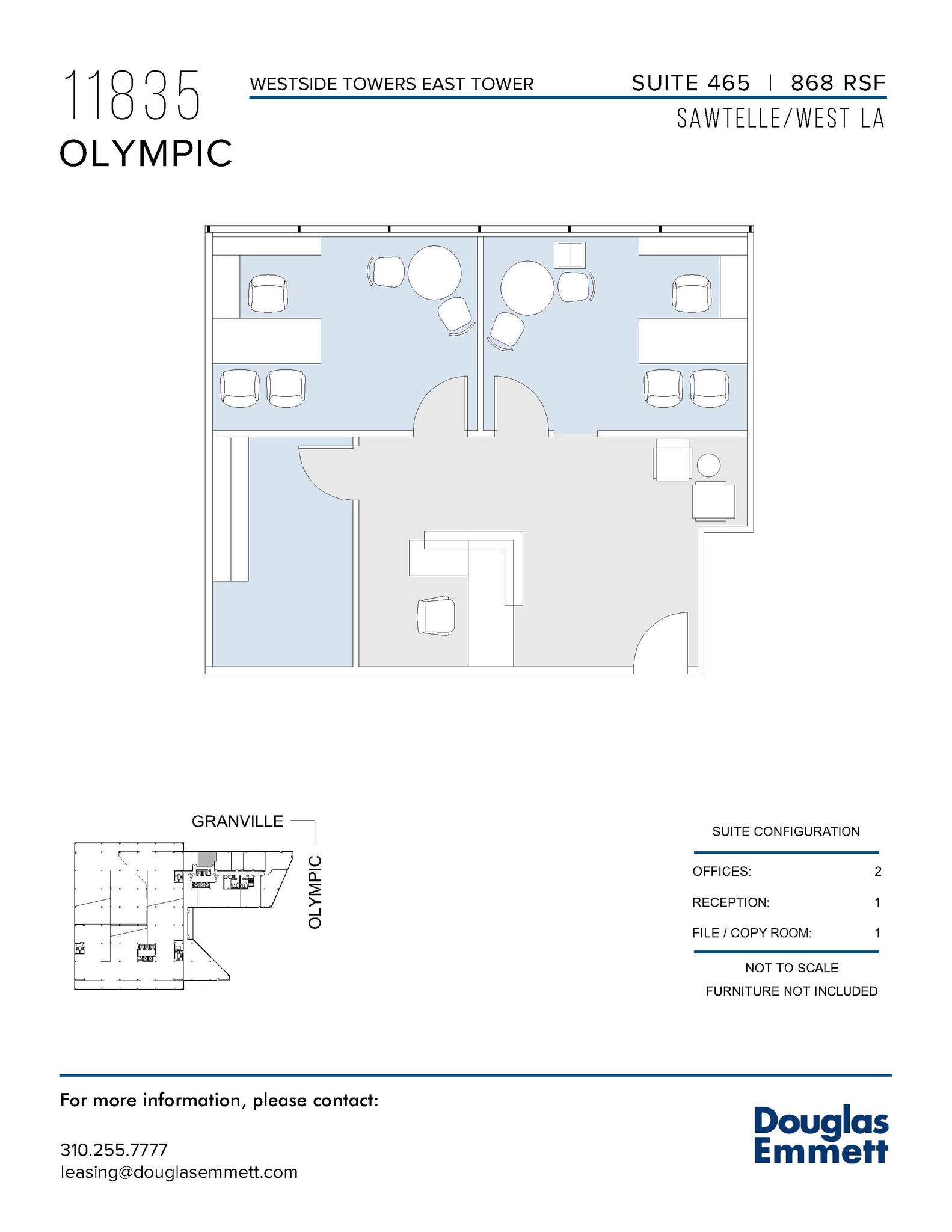 11845 W Olympic Blvd, Los Angeles, CA for lease Floor Plan- Image 1 of 1