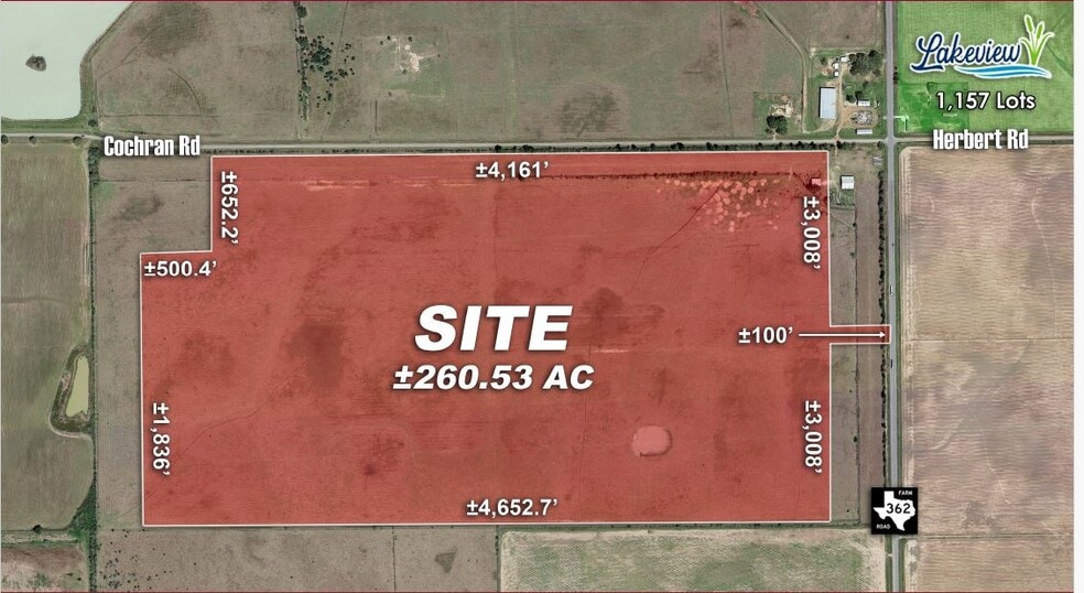 FM 362 & Cochran Road, Waller, TX for sale - Plat Map - Image 1 of 2
