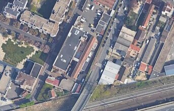 La Courneuve - AERIAL map view