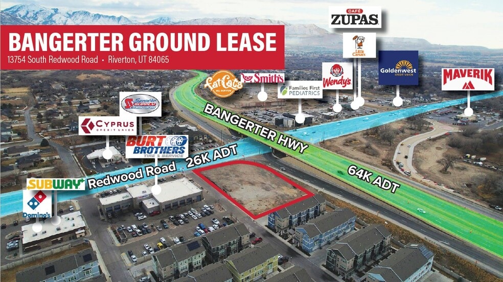 13754 South Redwood Road, Riverton, UT for lease - Building Photo - Image 1 of 5