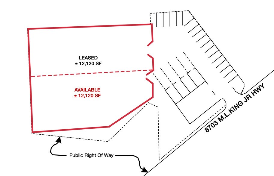8703 Martin Luther King Jr Hwy, Lanham, MD for lease - Building Photo - Image 2 of 2