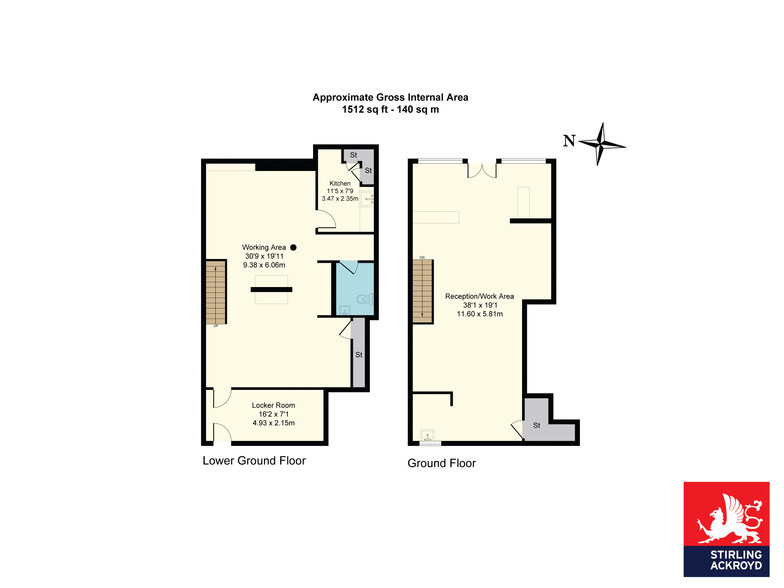 73 Curtain Rd, London for lease - Floor Plan - Image 2 of 2