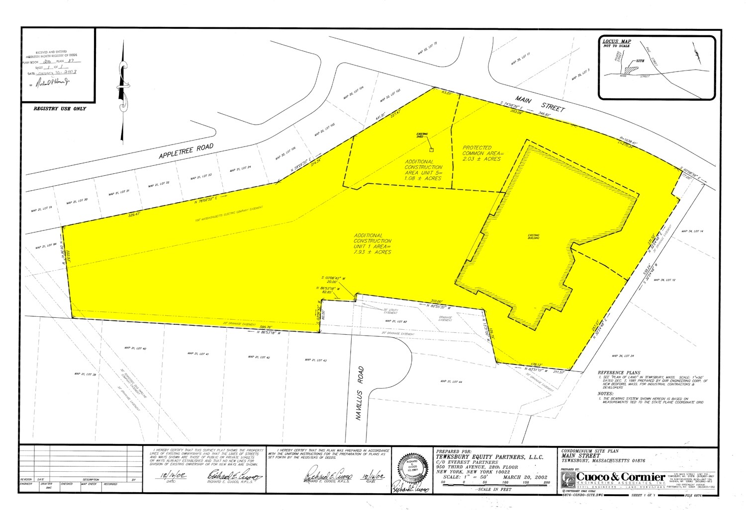 553 Main St, Tewksbury, MA for sale Plat Map- Image 1 of 1