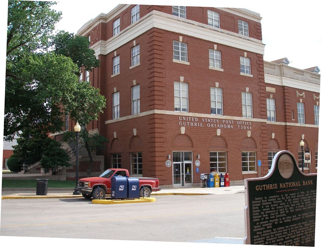 201 W Oklahoma Ave, Guthrie, OK 73044 Guthrie Postal Service Bldg