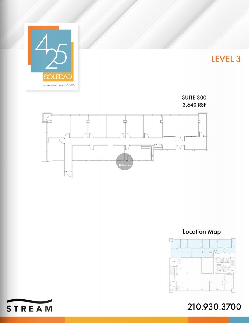 425 Soledad St, San Antonio, TX for lease Floor Plan- Image 1 of 1